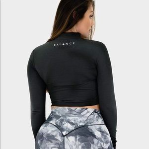Balance Athletica The Elevate Cropped Zip - Poise